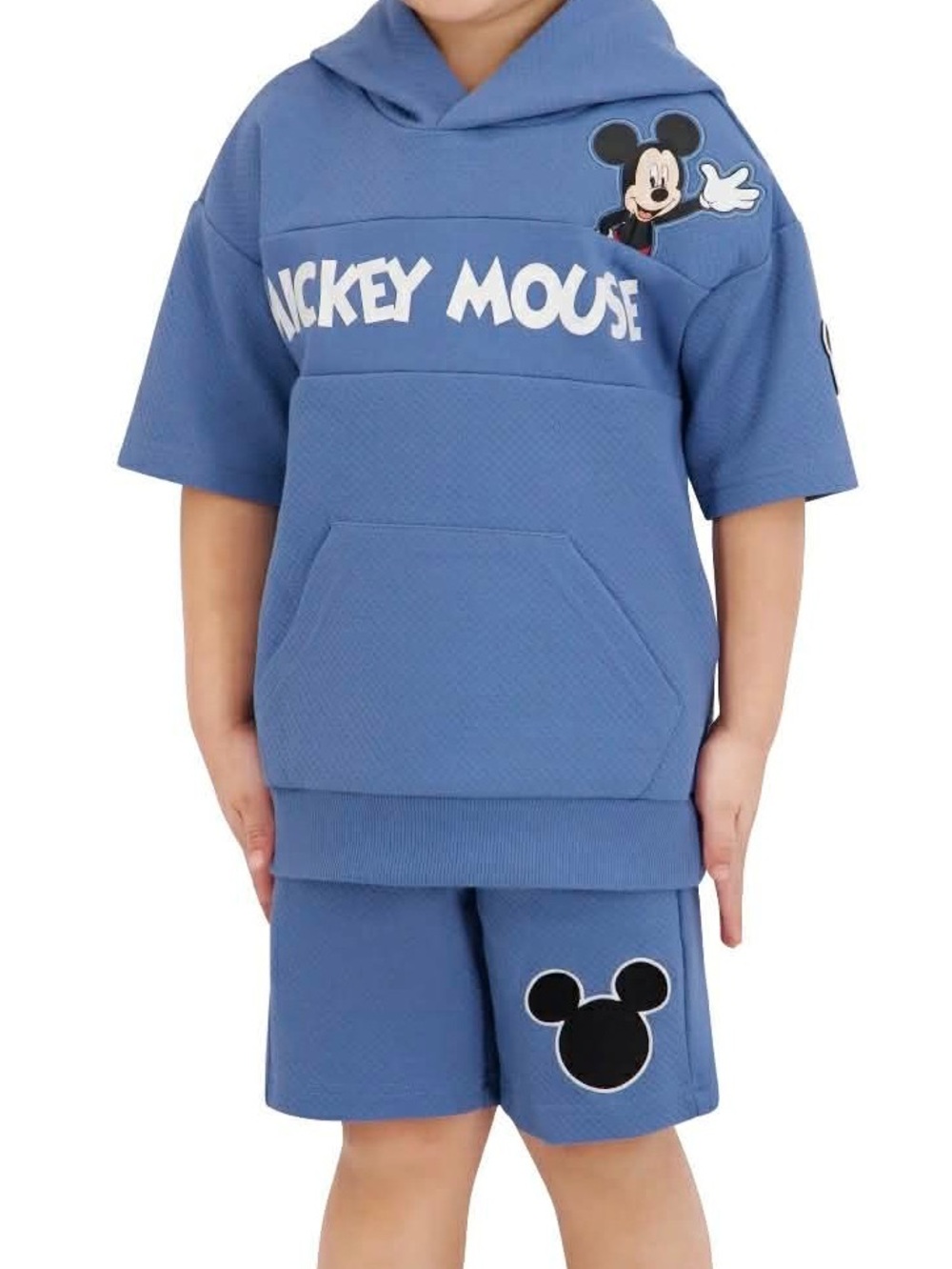 DISNEY MICKEY MOUSE Textured Knit Short Set